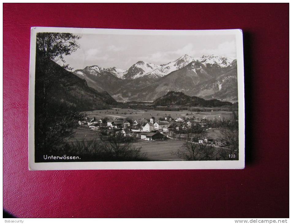 == Unterwössen, Traunstein Foto AK 1937 - Traunstein