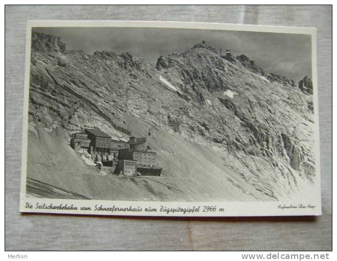 Seilschwebebahn  Vom  Schneefernehaus Zum Zugspitzgipfel     D98023 - Zugspitze