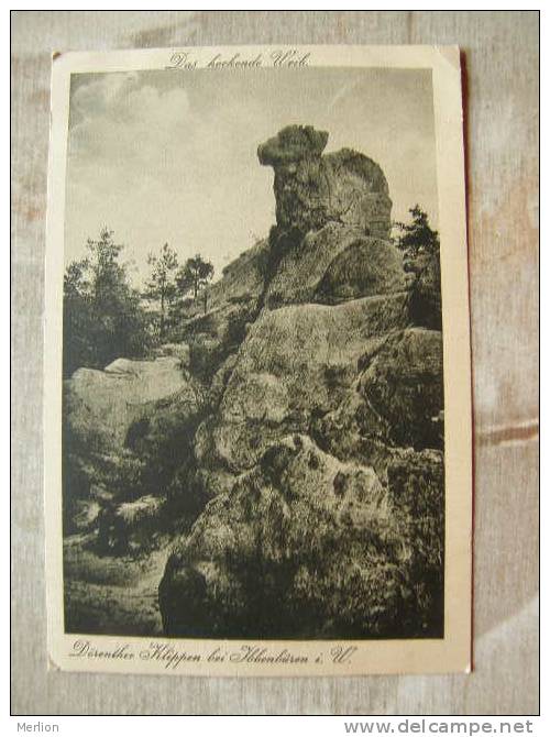 Dörenten Klippen Bei Ibbenbüren I.W.  1916     D98146 - Ibbenbüren