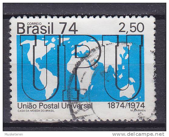 Brazil 1974 Mi. 1453     2.50 (Cr) UPU Weltpostverein - Gebraucht
