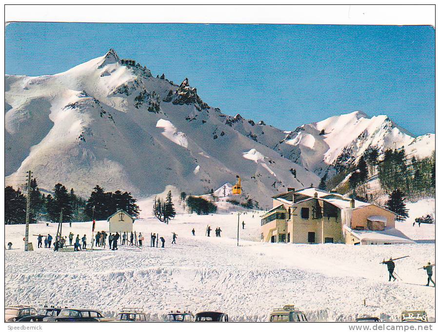 21802 -France  L'auvergne En Hiver, Mont Doré, Le Sancy -2407 Cap Iris, Ski Cabine - Sports D'hiver