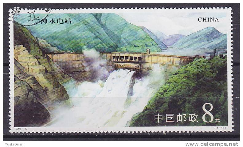 China Chine 2001 Mi. 3283     8 Y Wasserkraftwerk Erfan (From Block 101) - Usati