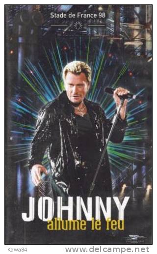 V-H-S  Johnny Hallyday  "  Stade De France 98  " - Konzerte & Musik