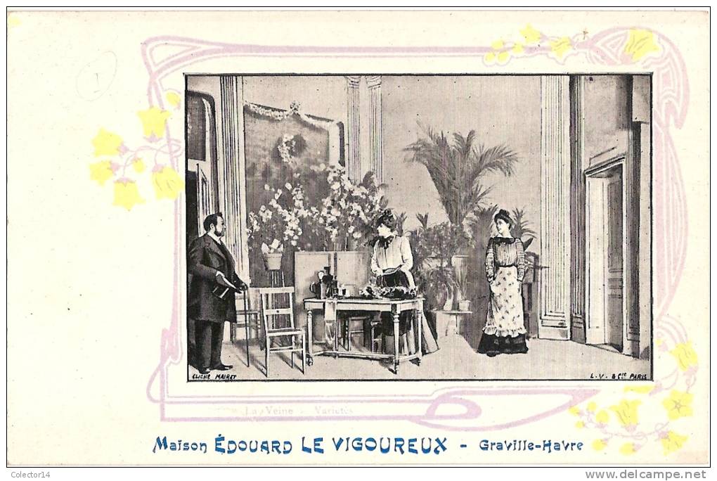 76 GRAVILLE HAVRE  MAISON EDOUARD LE VIGOUREUX - Graville