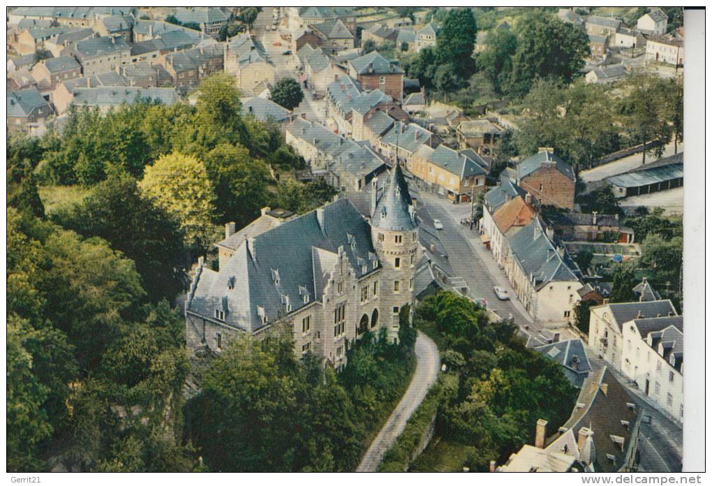 B 5580 ROCHEFORT, Chateau Cousin, Vue Airienne, CIM-Macon - Rochefort