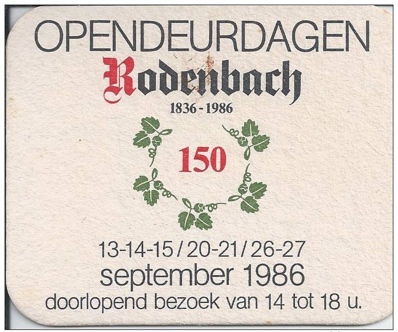 Oud Datumviltje Rodenbach   Nr 517 - Sous-bocks