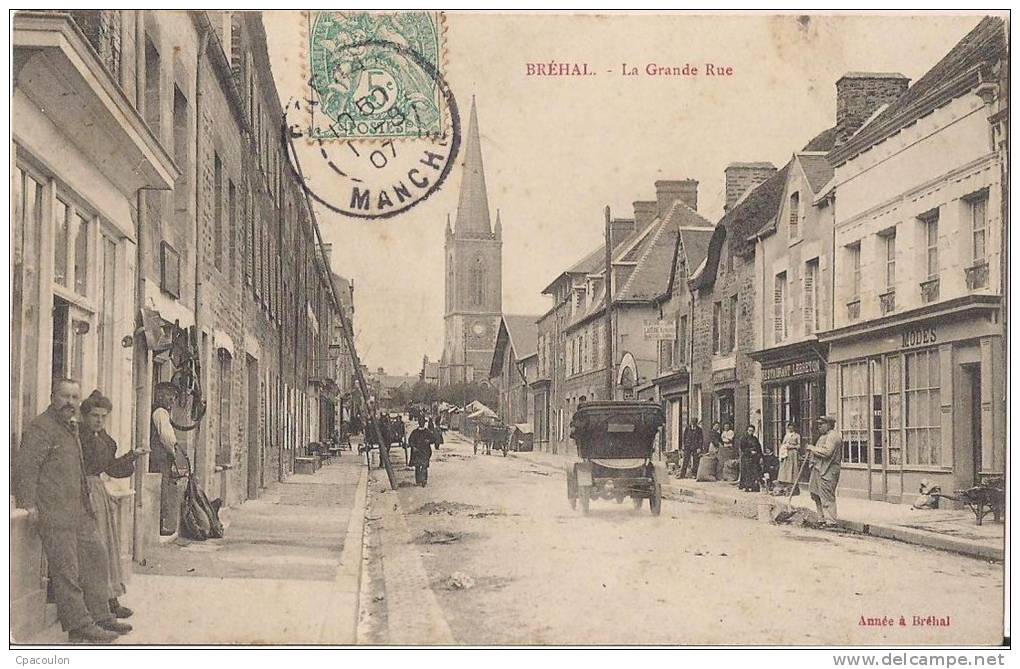 Bréhal - La Grande Rue [1364/B50] - Brehal