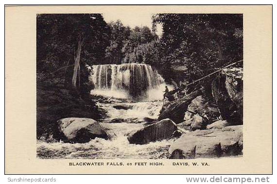 West Virginia Davis Blackwater Falls Albertype - Andere & Zonder Classificatie