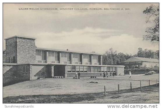 Maryland Baltimore Lilian Welsh Gymnasium Goucher College Towson Artvue - Baltimore