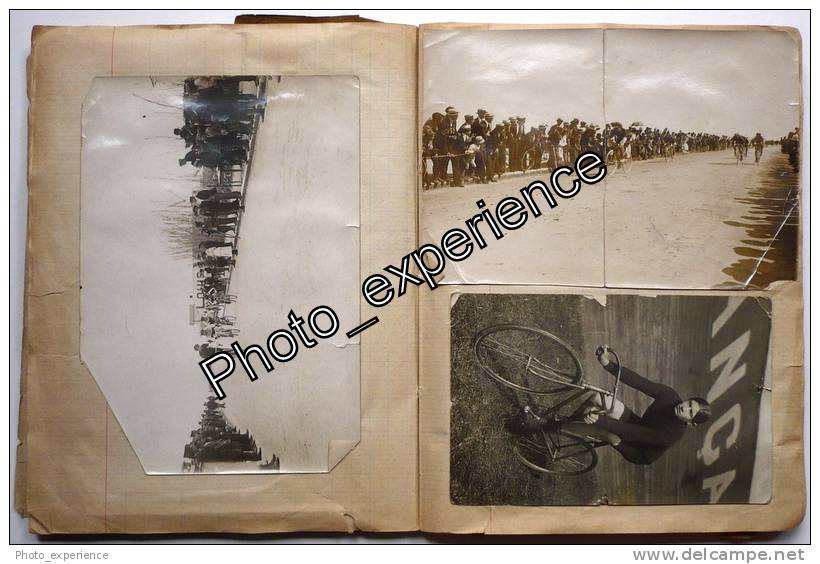 Lot Album Carte Photo Document Cyclisme Sport Vélo Bike Fahrrad 1914 1975