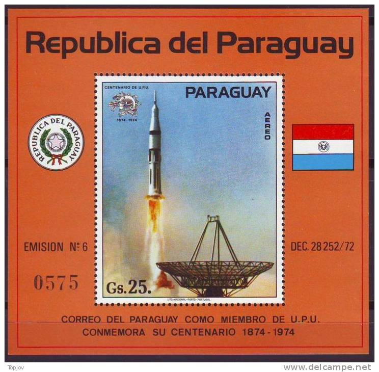 PARAGUAY - SPACE - ROCKET - **MNH - - Amérique Du Sud