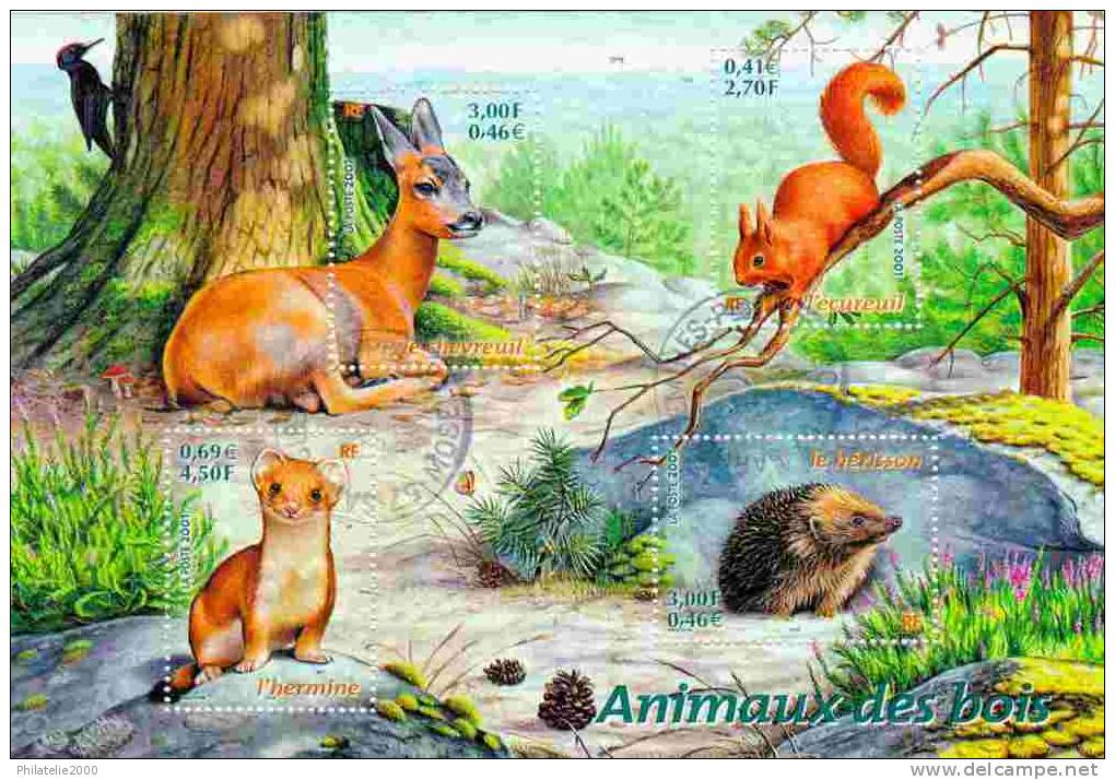 Timbres France 2001  Obl. Yvert & Tellier N° BF 36 - Neufs