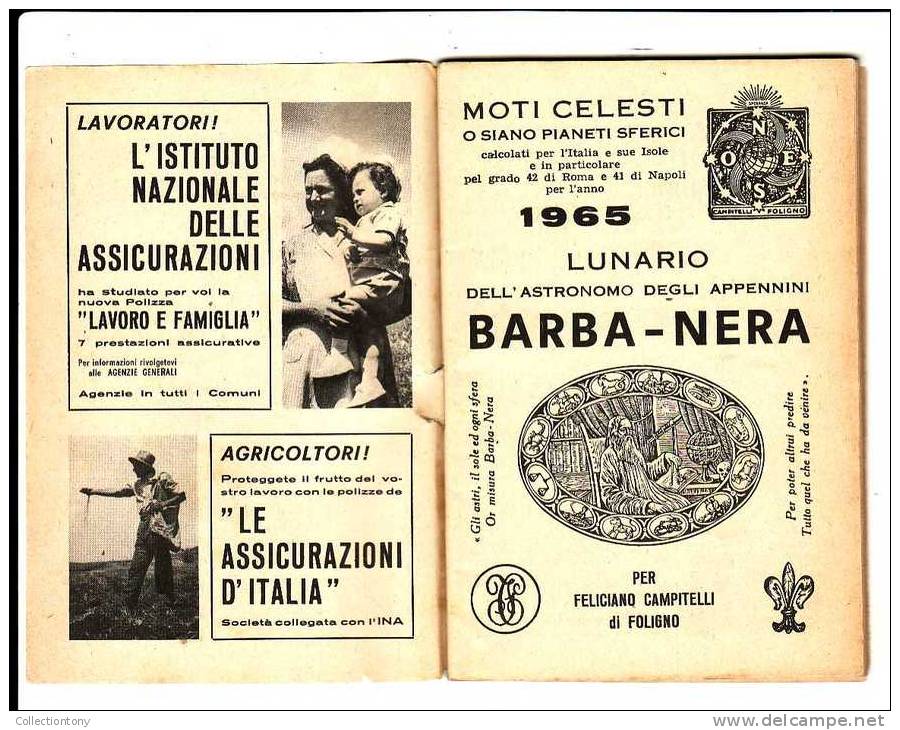 Lunario - BARBA-NERA 1965 - Numero 201 - Petit Format : 1961-70