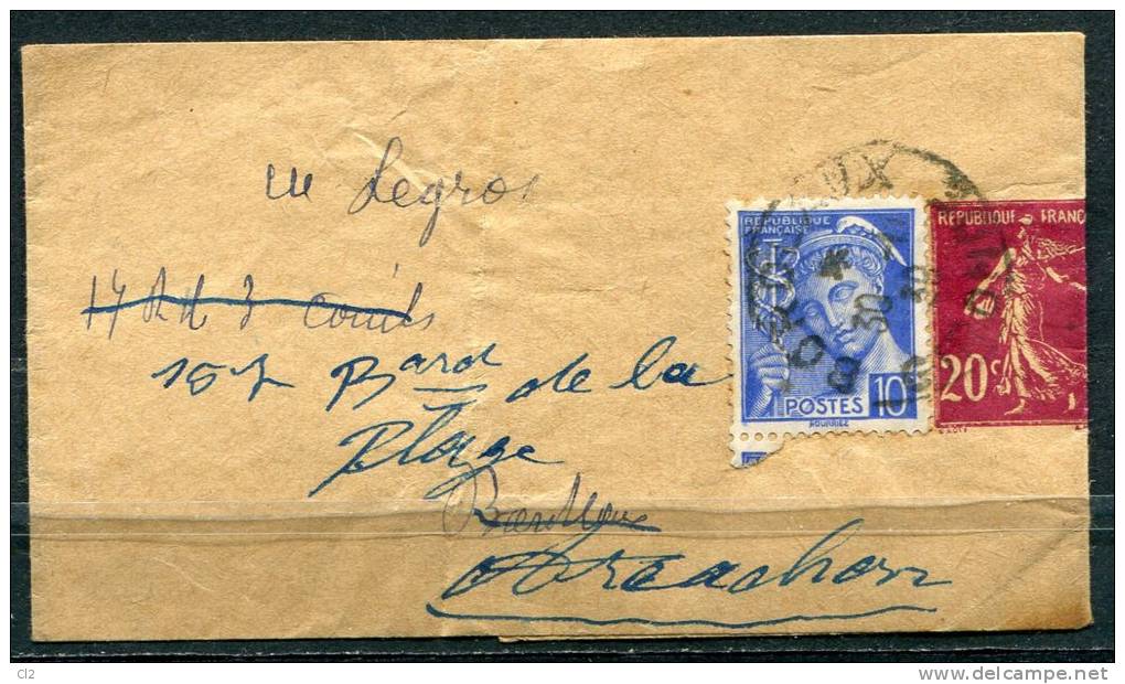 FRANCE - Entiers Postaux - Y&T 190-BJ1 (date : 804) - Bandes Pour Journaux