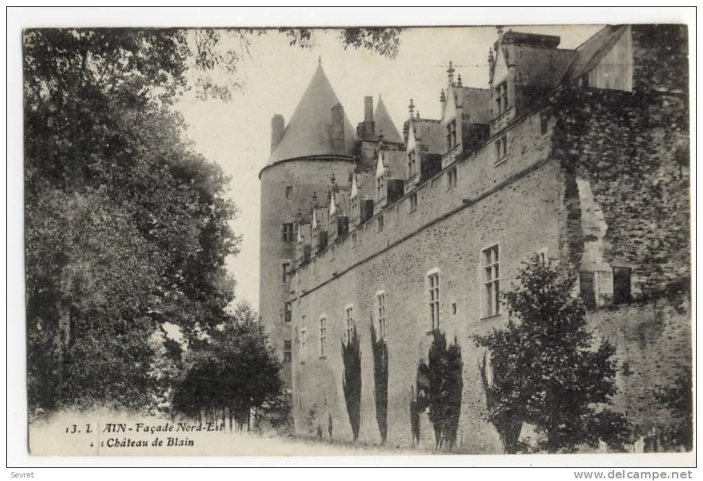 BLAIN  - Le Château De Blain - Façade Nord Est - Blain