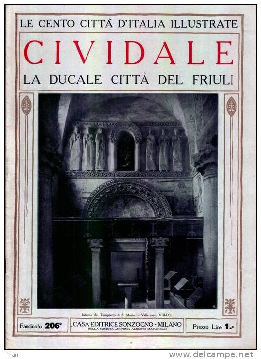 CIVIDALE - La Ducale Città Del Friuli - Anni ´20 - Documenti Storici
