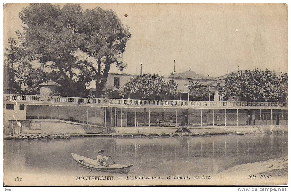 MONTPELLIER     L'ETABLISSEMENT RIMBAUD AU LEZ - Montpellier