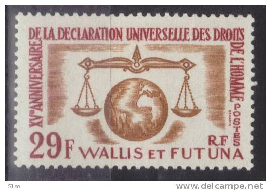 WALLIS Et FUTUNA 1963     Poste Yvert    N° 169    Neuf Avec Charnière Cote 8,50 €uros - Ongebruikt