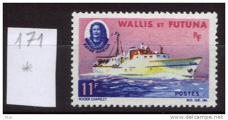 WALLIS Et FUTUNA 1965     Poste Yvert    N° 171    Neuf  Avec Charnière Cote 8,50 €uros - Unused Stamps
