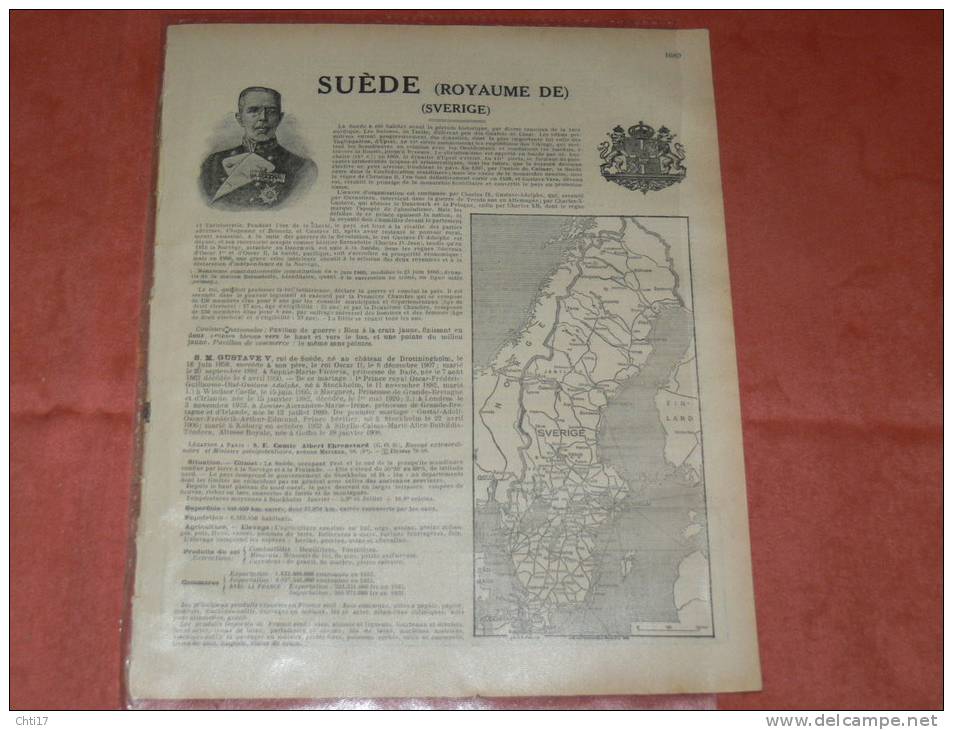 SUEDE STOCKHOLM GAVLE GOTHEMBOURG  EXTRAIT ANNUAIRE PROFESSIONS 1934 INDUSTRIELS COMMERCES ET METIERS - Telefonbücher