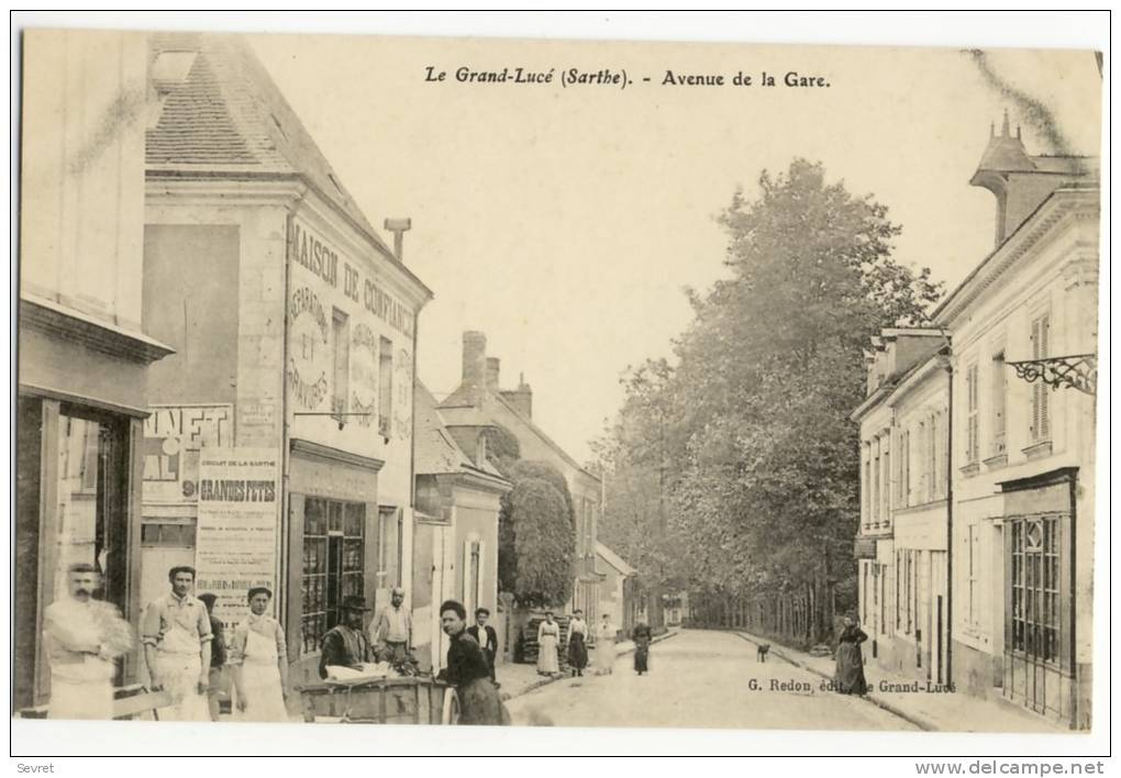 Le GRAND-LUCE. - Avenue De La Gare - Le Grand Luce