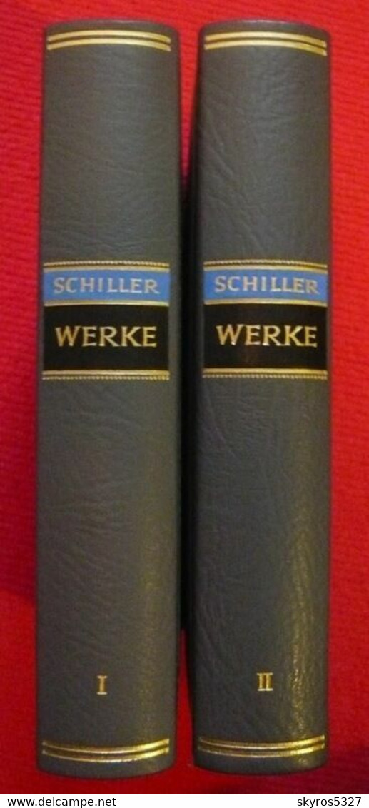 Schillers Werke Erster Band Und Zweiter Band - Deutschsprachige Autoren