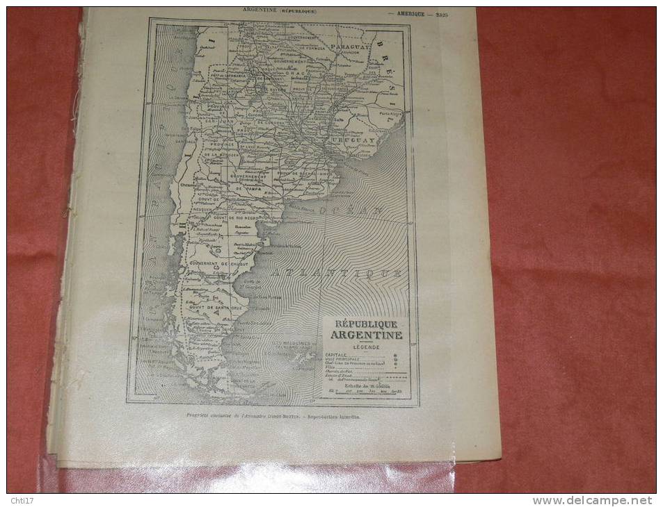 ARGENTINE BUENOS AIRES CORRIENTES MENDOZA   EXTRAIT ANNUAI PROFESSIONS 1934 INDUSTRIELS COMMERCES ET METIERS - Telefonbücher