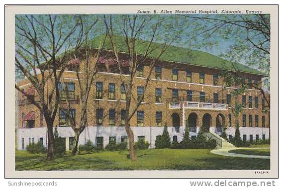 Kansas Eldorado Susan B Allen Memorial Hospital - Andere & Zonder Classificatie