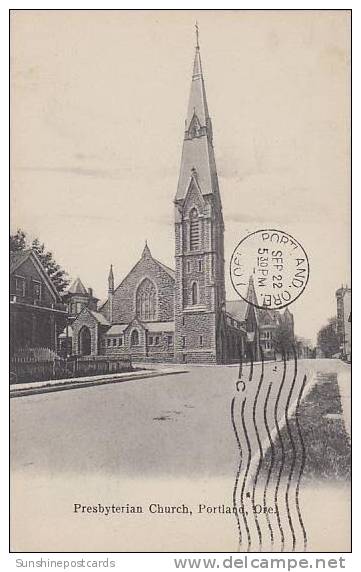 Oregon Portland Presbyterian Church - Portland