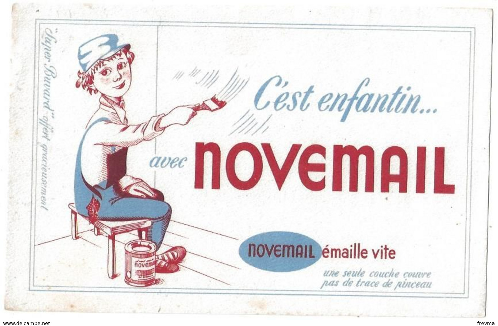 Buvard Novemail Emaille Vite - Peintures