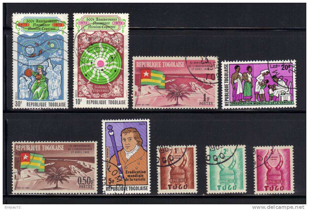 TOGO- Divers Timbres Oblitérés- - Togo (1960-...)