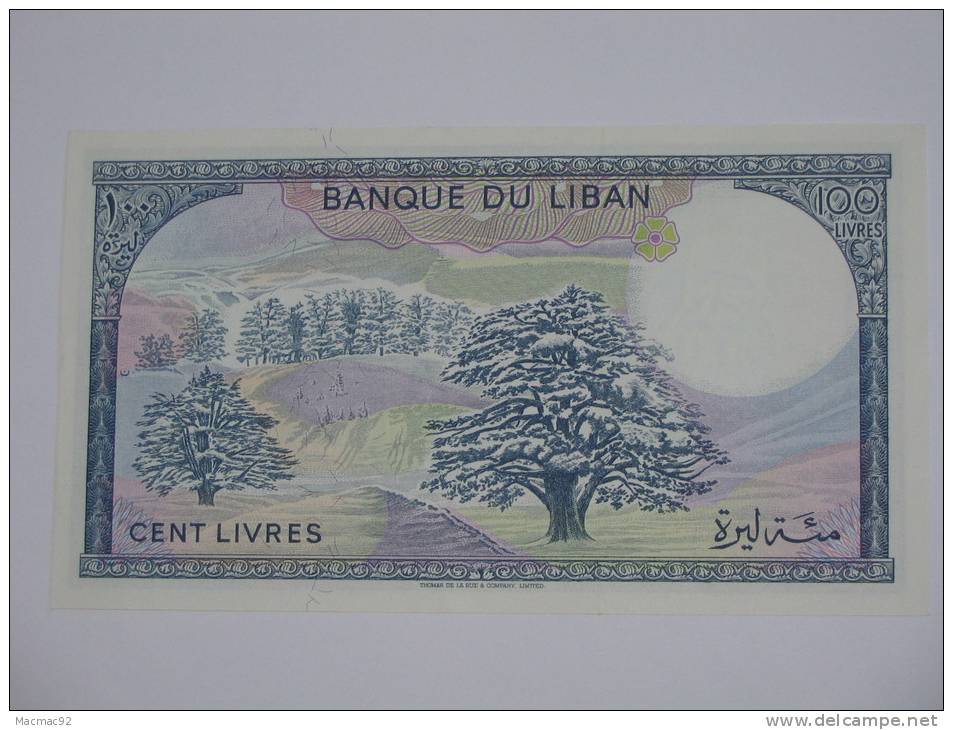 100 Cent Livres - LIBAN - Banque Du Liban. - Liban