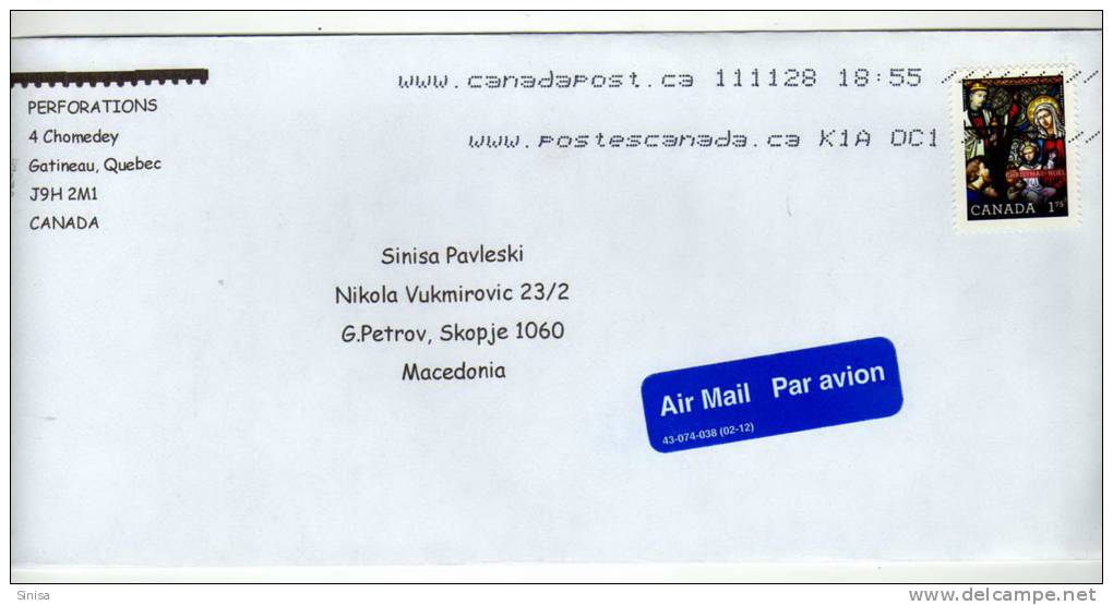 Canada / Letters / Covers - Storia Postale