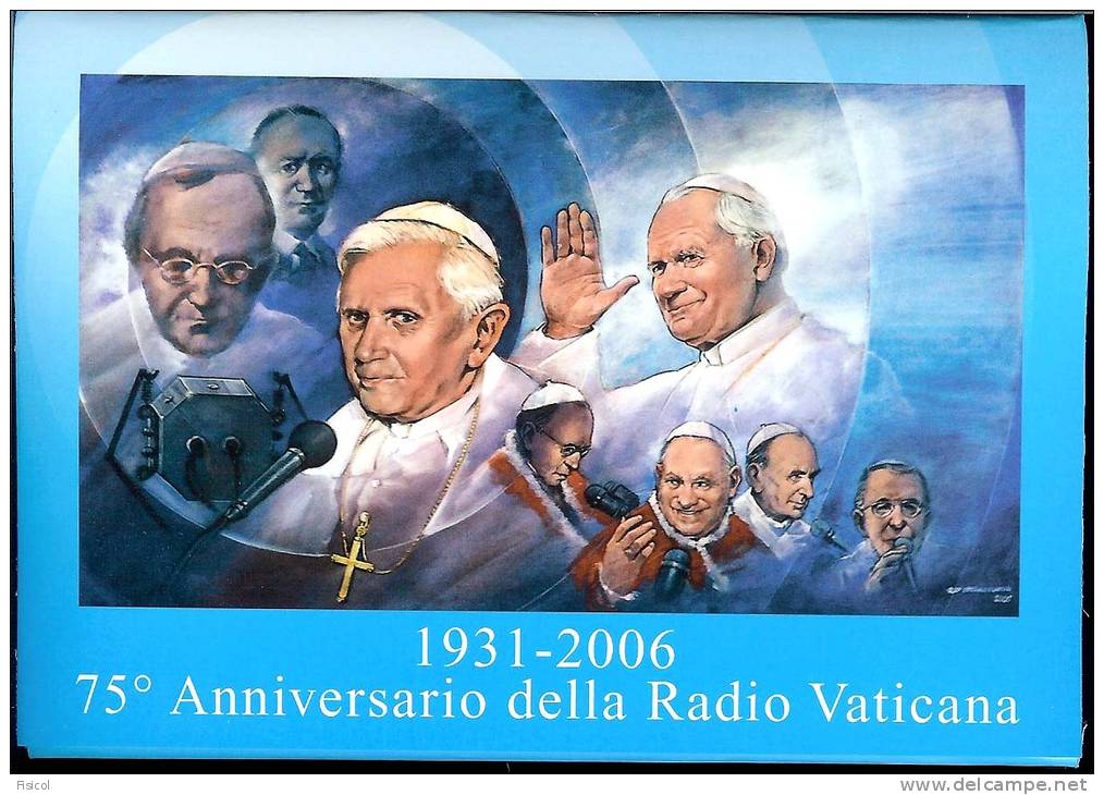 2006 - VATICAN  - RADIO VATICANA - 5 CARTOLINE - Entiers Postaux