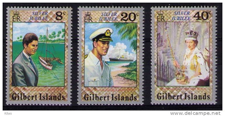 GILBERT AND ELLIS ISLANDS  Silver Jubilee - Gilbert & Ellice Islands (...-1979)