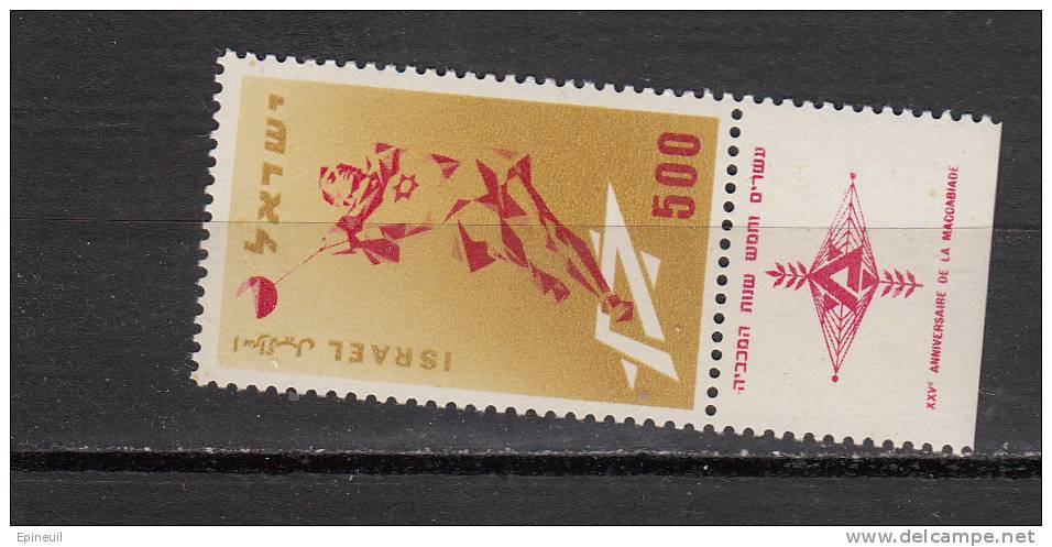 ISRAEL *   YT N ° 133 - Neufs (avec Tabs)