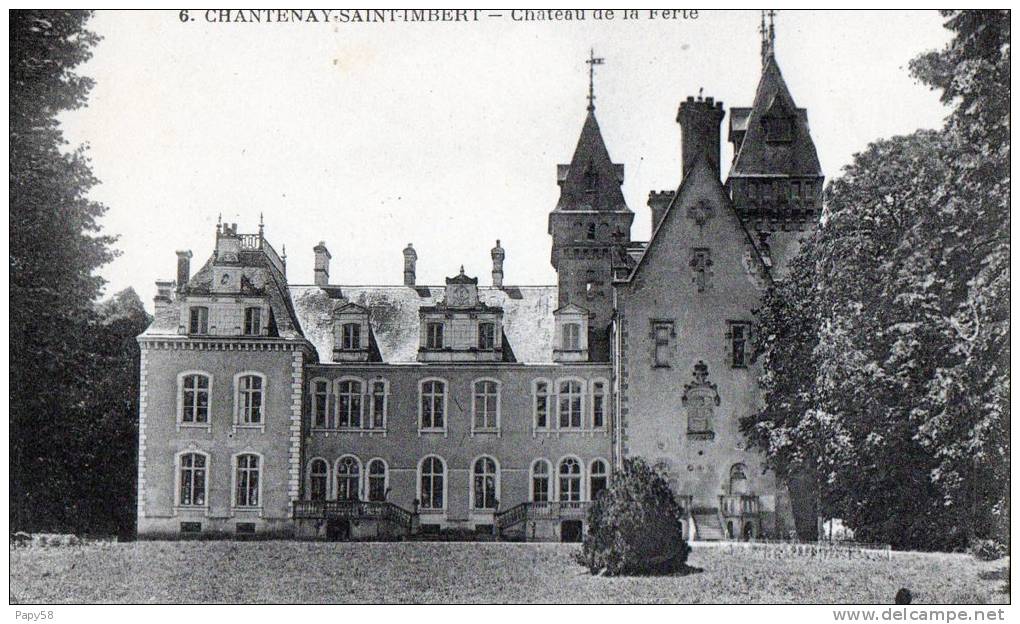 [58] Nièvre > Non Classés Chantenay Saint Imbert Chateau De La Ferté - Autres & Non Classés