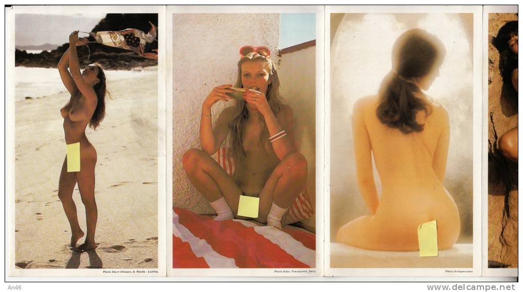 CALENDARIO 1979 A FISARMONICA 6 MESI +6 MESI CON 6 NUDI + 6 NUS NU NUDO PIN-UP BEN CONSERVATO-ORIGINALE-IN CALENDARI- - Tamaño Grande : 1971-80