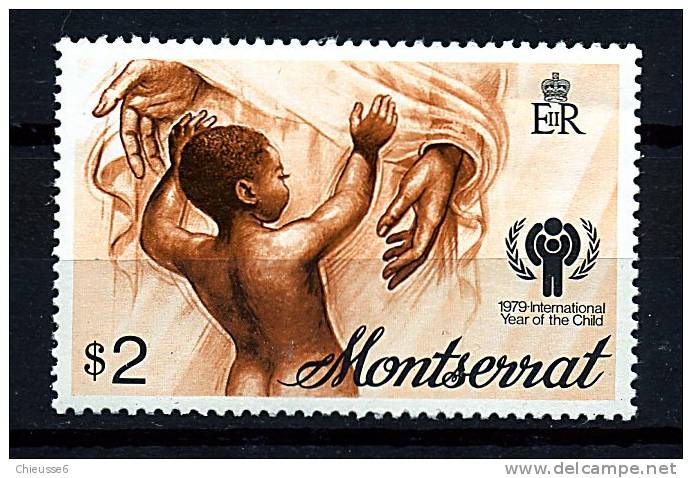 Montserrat ** N° 406 - Année Internationale De L´enfant - Montserrat