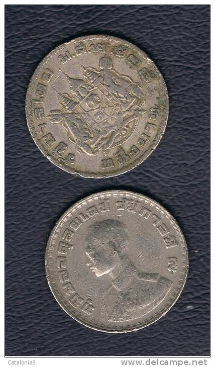 TAILANDIA -  1 Baht   1962  KM84 - Tailandia