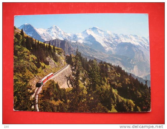 Bergbahn Schynige Platte, Eiger-Monch-Jungfrau - Ouvrages D'Art