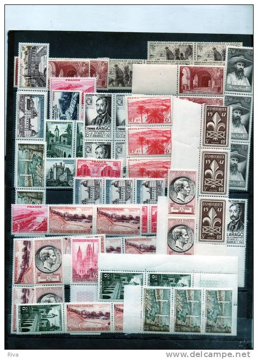 Lot De Timbres Neuf** (80 Valeurs Cote 54€ ) - Collections (with Albums)