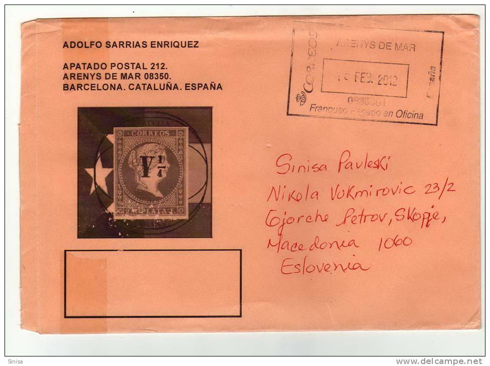 Spain / Letters / Covers - Briefe U. Dokumente