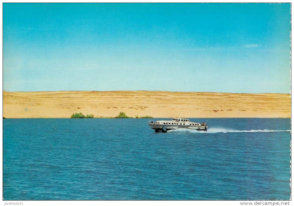 CPSM EGYPTE - ASSOUAN - Le Bateau Hydrophile Vers Abou Simbel  L1220 - Asuán