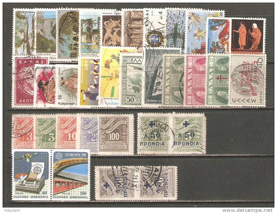 GRECIA - Lotto Nuovi/usati - (*SG/**/*/o) - Collections