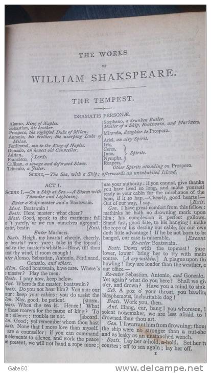 The Works  William Shakspeare 1895 - Literatura