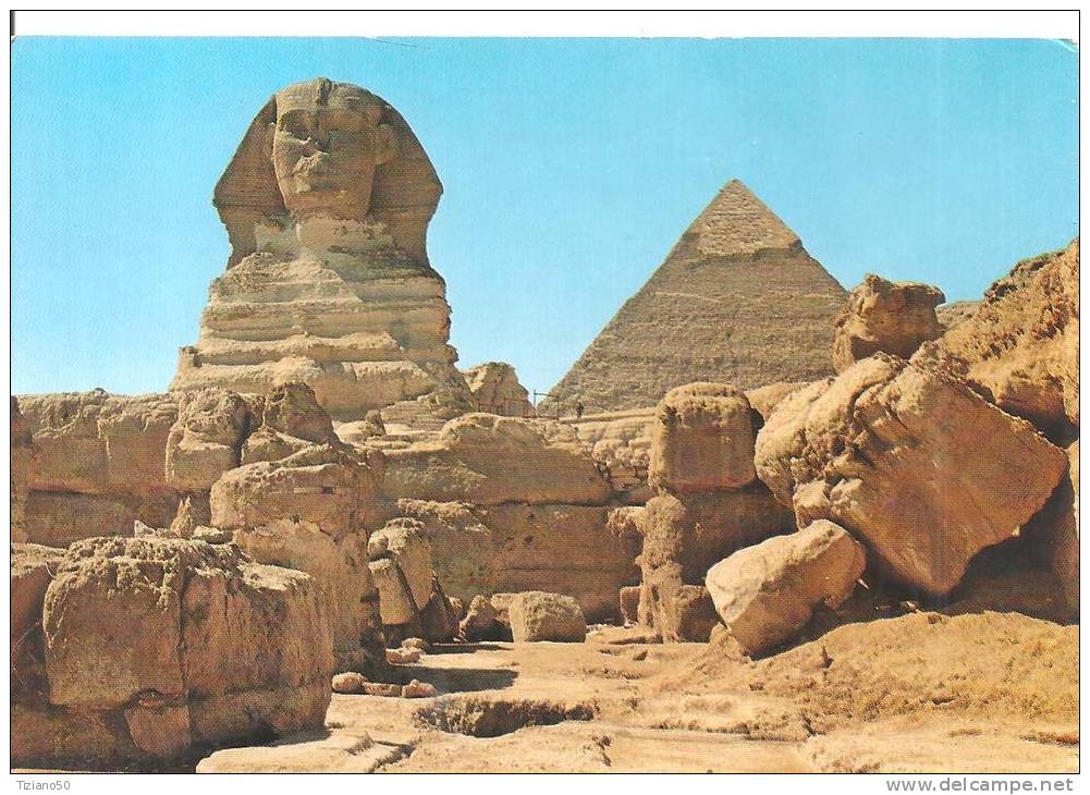 EGITTO , GIZA, THE GREAT SPHINX-B232-FG - Sphinx