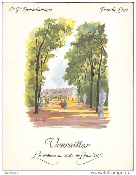 Compagnie Générale Transatlantique - Paquebot "Antilles" - Diner De Gala Du 16 Février 1964 - Menus