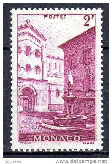 MONACO -  1939:  2F "Place St Nicolas"  N° 178** - Neufs