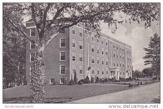 Maine Lewiston New Dormitory-Men Bates College Albertype - Lewiston